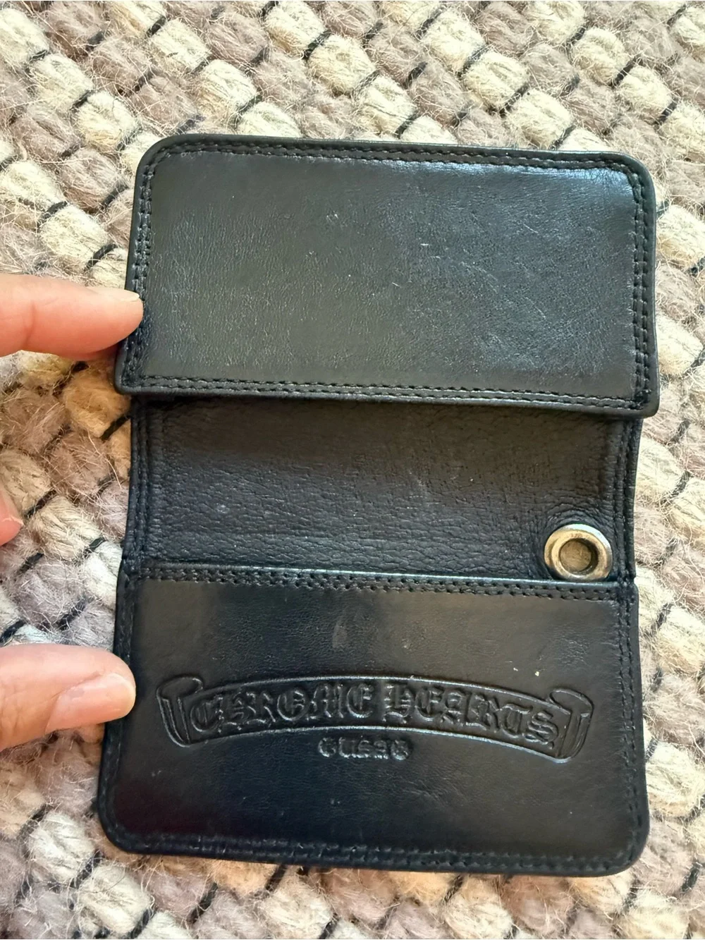 Chrome Hearts Grommet Card Holder